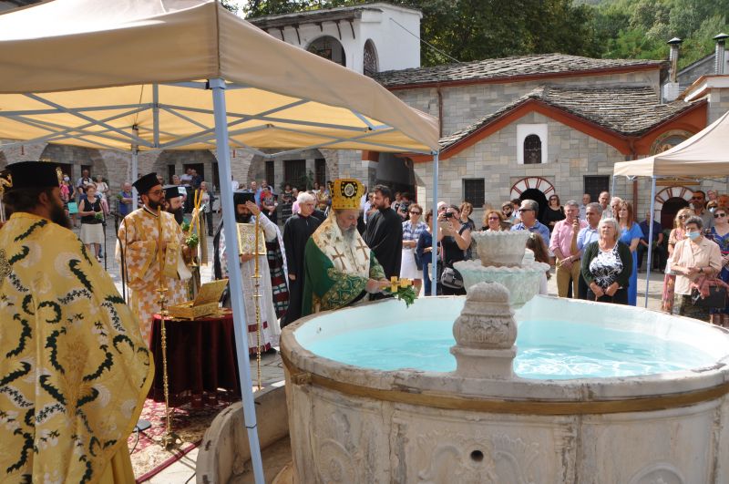 Ἡ Ἑορτή τῆς Ὑψώσεως τοῦ Τιμίου Σταυροῦ στήν Ἱερά Μονή Εἰκοσιφοινίσσης 2020